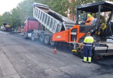 Trabit realiza la operación asfalto de Fuenlabrada 2016