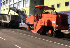 Trabit ejecuta el plan de pavimentación de calzadas en barrios 2016 del Ayuntamiento de Madrid