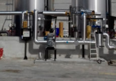 Instalación de nuevos tanques de almacenamiento de betún en Atarfe (Granada)
