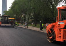 Operación asfalto realizada por Trabit para el Ayuntamiento de Madrid