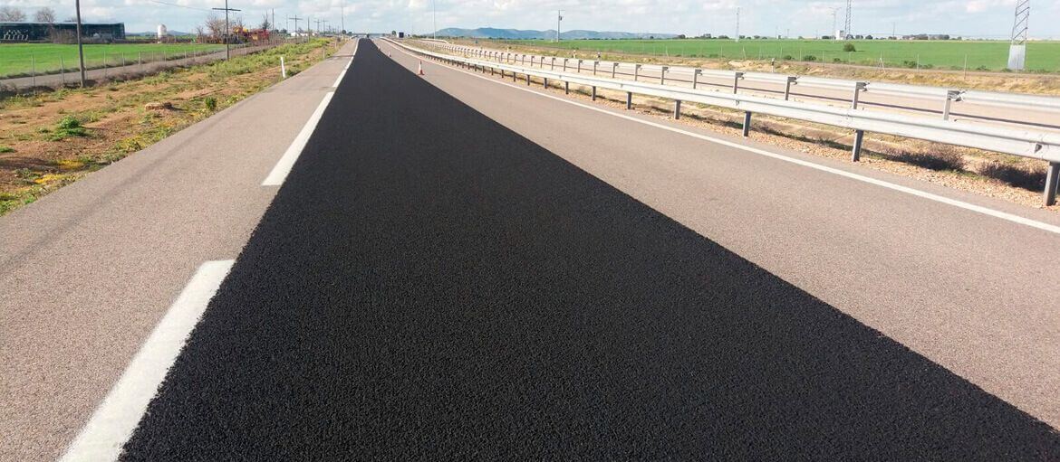 Autovía A-4 (Valdepeñas) - Microaglomerado en frío / lechada bituminosa