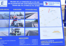 Obras de acondicionamiento de la carretera CM-3107
