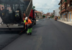 Asfaltado de varias calles en el municipio de Cuéllar, Segovia