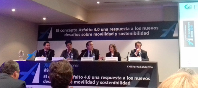 XIII Jornada Nacional de ASEFMA. El concepto asfalto 4.0