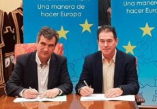 Trabit comienza la ejecución de varios caminos escolares seguros en Guadalajara
