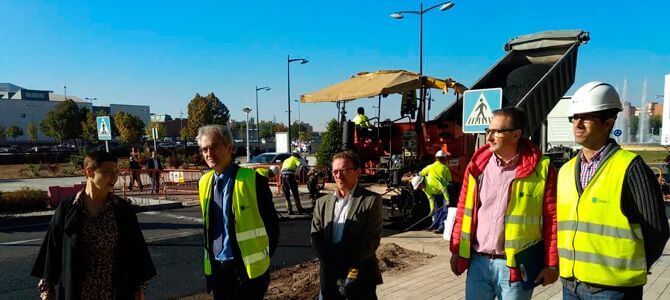 Asfaltado de la avenida de los Reyes Católicos de Ciudad Real