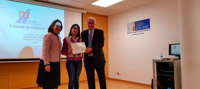 Undécimo premio Trabit en la Escuela de Caminos de Ciudad Real