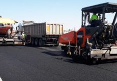 Terminación del asfaltado de la A-4 en la zona de Valdepeñas