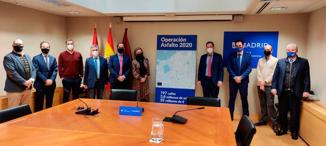 Reunión de finalización Operación Asfalto 2020 Madrid