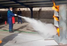 Formación en Extinción de Incendios en Trabit