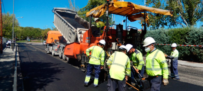 Operación Asfalto 2021 del Ayuntamiento de Madrid