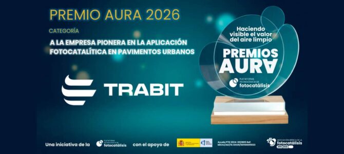 Premio Fotocatalisis Aura 2026 Trabit